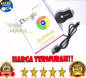 (BISA COD) Anycast Dongle Wifi M2 DLNA Airplay WiFi Display Miracast TV Dongle Multi-display Receiver AirMirror Mini Android TV Stick