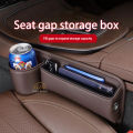 Mini Car Seat Gap Pocket Multifunctional Car Storage Box Universal Car Storage Box Accessories for Mini Cooper S One d F54 F56 F60 R56 R60. 