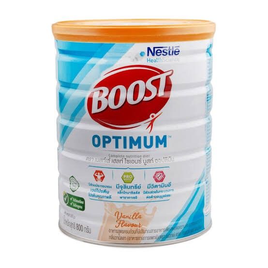 Boost Optimum บูสท์ ออปติมัม โปรตีนคุณภาพดี 800 กรัม 1 กระป๋อง | Lazada ...