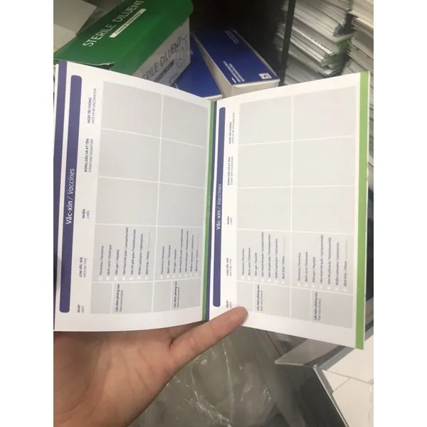 5 quyển Sổ cho chó mèo theo dõi lịch tiêm chủng vaccin cho thú cưng