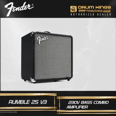 Fender Rumble 25 V3 230V Bass Combo Amplifier