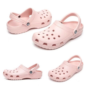 Giày Crocs chính hãng chống mùi hôi chất liệu nhựa mềm mại cấu trúc liền khối siêu bền thích hợp cho trời mưa lội nước và đi biển. Crocs Band Classic màu hồng