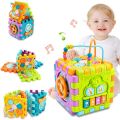 Huanger HE0527 (6+4pcs Set) Educational Activity Cube. 