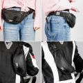 Motorcycle Scooters Safety Belt Rear Seat Passenger Grip Grab Adjustable Waist Pack Rear Seat Safety Handle Bag. 