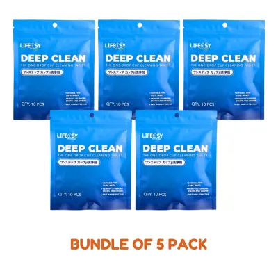Lifeasy Deep Clean Effervescent Tablets Cup Cleaning Tablets Stain Removal Tablets Anti-Bacterial Cup Cleaning Tablets
