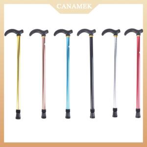 [CANAMEK] Adjustable Walking Stick 2 Section Stable Anti-Skid Crutch Old Man Hiking Cane