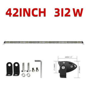 6D Super bright Led Bar Light Ultra Slim 7/12/22/32 Inch Lamp Offroad for Trucks ATV Spot Flood Combo Driving Work Lights