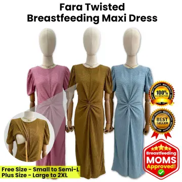 Buy Nursing Formal Dress Breastfeeding online Lazada .ph