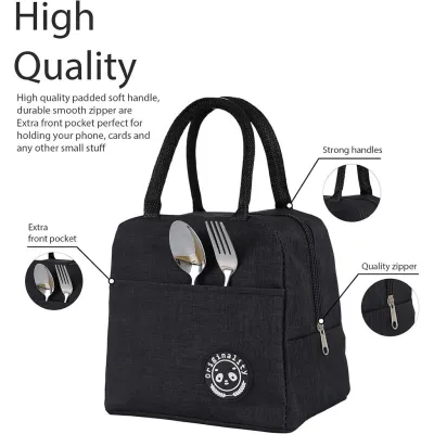 Tas bekal lunch bag Makanan Aluminium cooler bag asi / Tas Travel Tempat Bekal Lunch Bag Premium Cooler Bag Bahan 2 Lapis