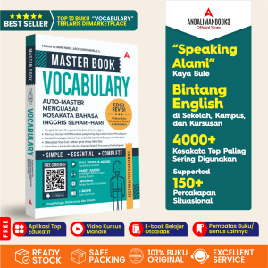 Buku KOSAKATA B.INGGRIS LENGKAP - Master Book VOCABULARY