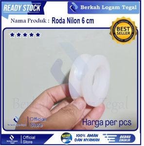 Roda Pagar Nilon 6 cm Tanpa rumah roda atau casing