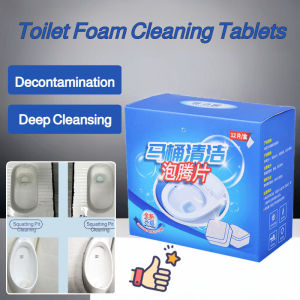Toilet Bowl Cleaner & Toilet Cleaner Power Cleaning Tablets/Stain Remover/Porcelain Protect/Deodorize/Household For Family