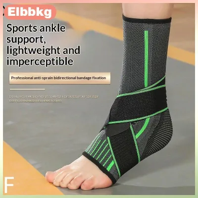 Elbbkg Có Thể Giặt Có Thể Điều Chỉnh Nén Mắt Cá Chân Brace Thoáng Khí Mắt Cá Chân Hỗ Trợ Bảo Vệ Cho Bóng Đá Chạy Phòng Tập Thể Dục Thể Thao Ngoài Trời
