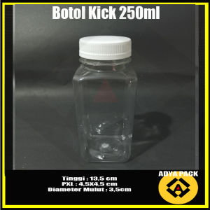 Botol Plastik Pir 250ml Botol Kale 250ml Botol Cimory Botol Almond Botol Kick (isi 10 pcs) Botol Plastik Minuman Botol Kopi Botol Jus Botol Minuman Botol Thai tea Botol Plastik Botol Pet