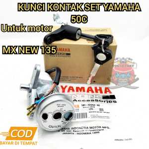 KUNCI KONTAK YAMAHA 50C UNTUK MOTOR MX NEW 135 SUDAH TERMASUK KUNCI JOK KUALITAS ORIGINAL YAMAHA