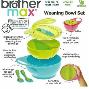 Brother Max Weaning Bowl Set