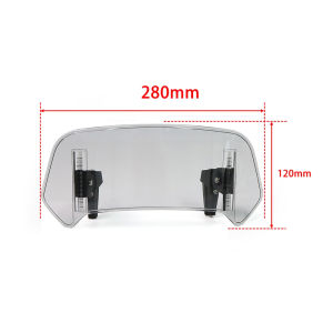 New high-definition V3 upgrade version Ultra high quality Motorcycle Windshield Extension Universal For BMW KAWASAKI YAMAHA HONDA SUZUKI DUCATI KTM Zontes Heighten Windscreen Accessories For All Motorcycle Models