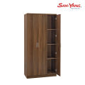 San-Yang Wardrobe Cabinet 111122 Walnut. 