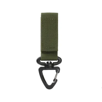 EDC Molle Nylon Plastic Velcro Belt Clip Webbing Backpack Strap Quickdraw Carabiner tactical travel bag gear Buckle