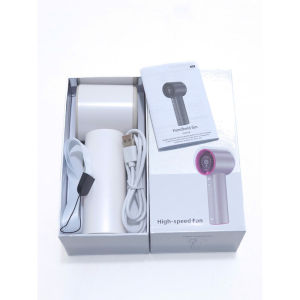 Quạt Cầm Tay Tích Điện S001 Nhỏ Gọn Dễ Mang Theo Quạt Sạc USB Mini Có Chế Độ Điều Chỉnh Cấp Gió Kèm Dây Đeo Tay TIDO TI DO