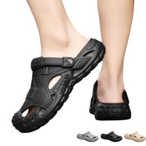 KEYOOL Giày mũi kín Dép Clog Nam Thoáng khí EVA Giày lười đi ngoài trời Thoải mái Nhẹ Cầu trượt bãi biển Trang phục mặc ngoài trời mùa hè