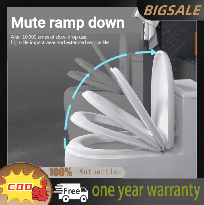 Anticrack U/V/O toilet seat, easy to remove toilet seat, universal