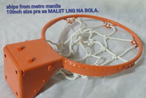 Sports In Style Basketball Ring for MINI Basketball (Hindi para sa Junior o Regular size na bola) 10 inch Size Dual Snap back Spring FOR MINI SIZE BALL ONLY