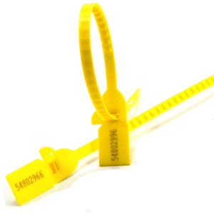 200pcs Custom Plastic Seal Trunk Security Pull Tight Seals for Shipping Logistics Box Customized Number Safety Ties Clothing Label Disposable Tags for Container Van Seal Clothes and Shoes