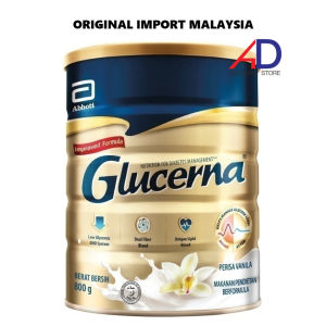 ABBOTT GLUCERNA MILK FORMULA 800GR VANILA / SUSU DIABETES / DIABETES-SPECIFIC FORMULA