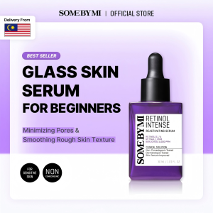 SOME BY MI Retinol Intense Reactivating Serum 30ml 0.1% Retinol+1PPM Retinal+5000PPM Bakuchiol Minimize Pores Smooth Rough Skin For Sensitive Beginners