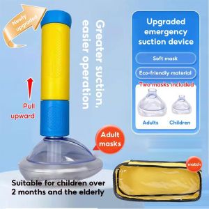 Heimlich Antichoking Instrument Emergency Device Choking Emergency Device for Kids|Adults with 2 Masks