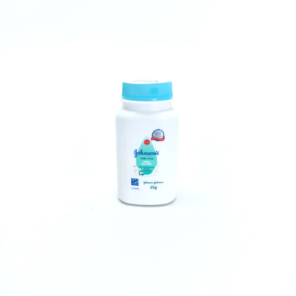 Johnsons Milk+Rice Baby Powder 25g Normal Skin Baby Powder Long