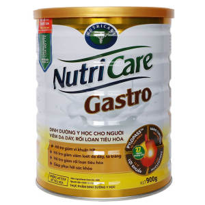 Combo 2 Lon Sữa Bột Dinh Dưỡng Nutricare Gastro Nutricare 900gr Dành Cho Người Rối Loạn Tiêu Hóa Và Các Vấn Đề Về Dạ Dày