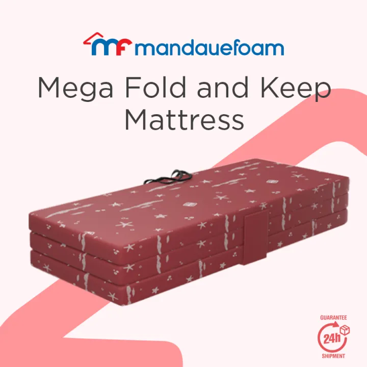 Mandaue Foam Mega Fold and Keep Mattress Inches Thickness Poly