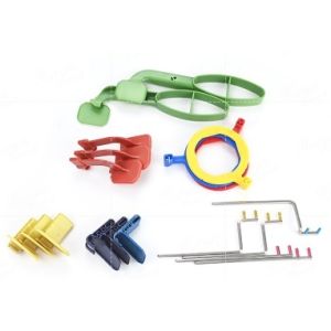 Digital Sensor Holder Dental Products Supplier Beauty Tools Skin Care Accessories Green red yellow blue metal dental sensor holders