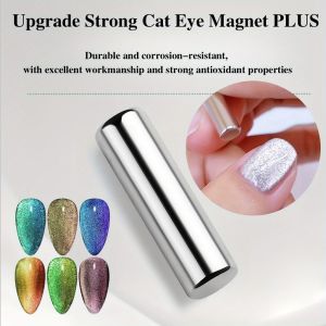 1Pc Round Gel Nail Art for cat Eye Strong Magnetic Stick for 3D Nails DIY Tools