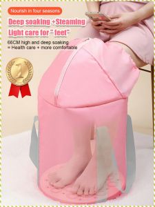Foot Soak Good Insulation Foot Soaking Tub Adjustable Foldable Storage Keep Warmer for Longer Modern