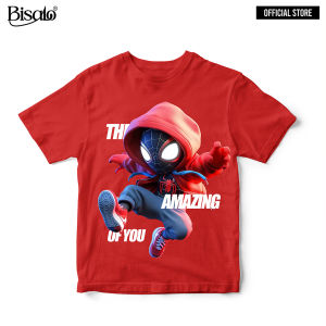 BSL- 144 Bisalo Kaos Anak Anak Lengan Pendek Digital Printing motif " AMAZING" - Kaos Anak Wanita - Kaos anak laki laki - Pakaian Anak Anak - Atasan Anak Anak - Kaos Cotton Combed - Kaos Anak Oblong - Baju Anak Anak