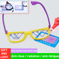 ❤️JDM Kids Computer Glasses Anti Radiation Block Blue Light Protect Child's Eyes Flexible Frame Replaceable Lenses for Boys Girls Computer Handphone Television Kacamata Spek/Cermin Mata Kanak Budak-Budak Kanak-kanak Anti Rabun 儿童硅胶防蓝光眼镜. 