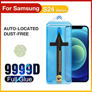 Cường lực cho Samsung Galaxy S24 Plus Ultra 5G Plus Bảo vệ màn hình Kính cường lực điện thoại với bộ cài đặt Loại bỏ vụ nổ