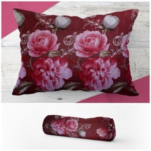 1 SET Sarung bantal/guling bahan katun motif elegan terbaru LP