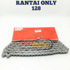 rantai only yamaha 128 untuk semua motor jupiter vega r mio fino aerox nmax lexi nouvo kualitas original ori asli bermutu