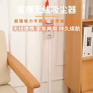 LZD  Wireless Vacuum Cleaner Charging Small Household Office Handheld Large Suction Mute Mites Instrument Car Mop and Suction All-in-One hine