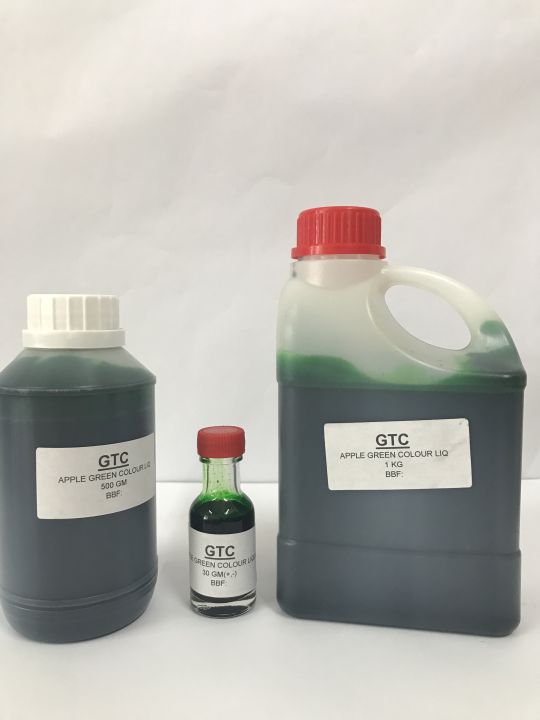 (REPACK) FOOD COLOUR APPLE GREEN COLOUR LIQUID Lazada
