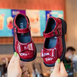 Sepatu anak Perempuan Nyaman Anti slip Flat Shoes anak wanita sepatu sekolah Formal casual Trendi