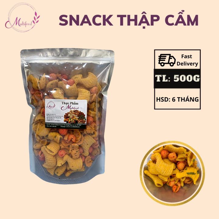 500G Snack Thập Cẩm Mix Nhiều Vị MULTIFOOD | Lazada.vn