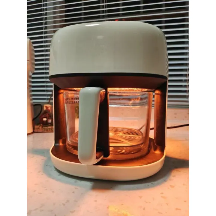 Multi functional air fryer ☆智能可视玻璃空气炸锅4.5L Smart visual glass air fryer 4.5L♨
