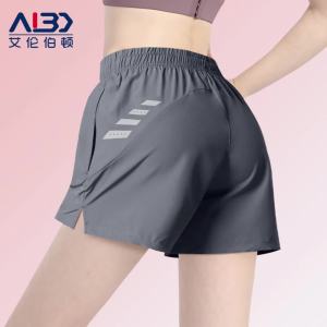 【官方正品】运动短裤女夏季薄款大码宽松速干跑步健身冰丝三分裤羽毛球服休闲[official authentic] sports shorts womens summer thin large loose quick dry running fitness ice three Leggings badminton casual