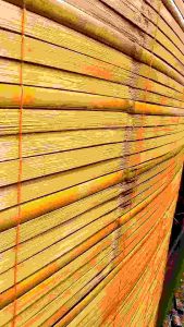 DISKON Tirai bambu untuk penutup teras berbagai variasi dan udah pernis free paku talii dan tarikann