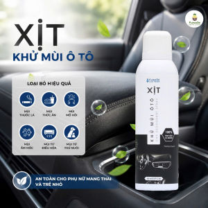 Xịt khử mùi ô tô hữu cơ FUWA3E enzyme sinh học dứa 150ml - Lành tính hương thơm tự nhiên